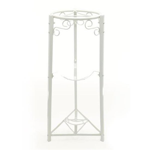 Bluewave Lifestyle Bluewave Lifestyle PKSM774 3-Step Floor Metal Stand; White - 35 in. PKSM774